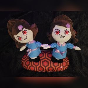 The Shining Grady Twins Animated Plush Dolls with Sound Speaks 2021